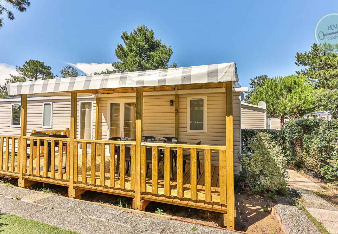 Mobile home en Saint-Jean-de-Monts - Bois dormant